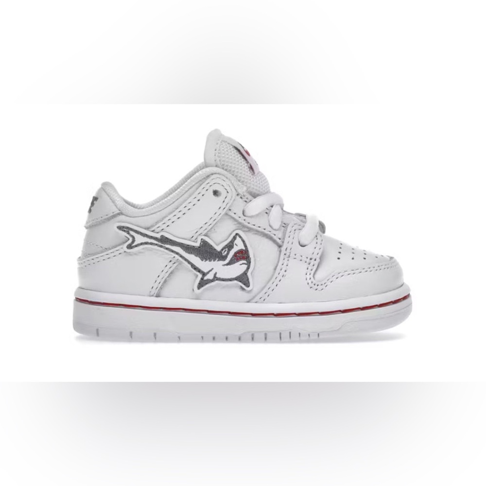 Nike SB Dunk Low Pro ISO - OSKI | Great White Shark | baby shoes | size